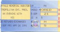 Ticket Stubs